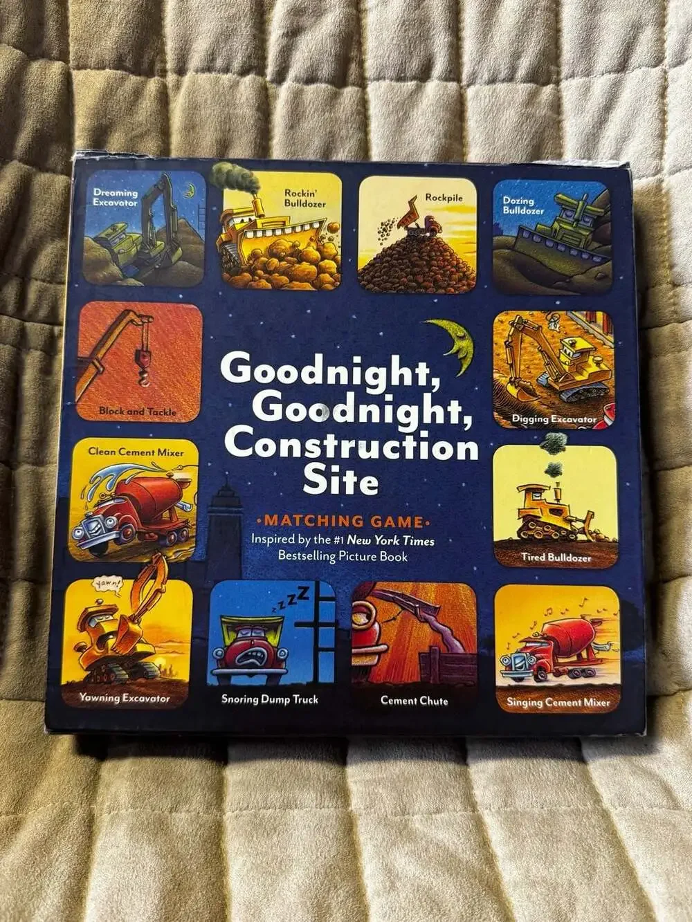 Goodnight, Goodnight, Construction Site Matching Game